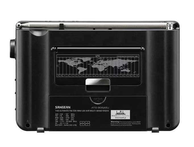 サンジーン Sangean マルチバンドラジオ ATS-909X2J シルバー
