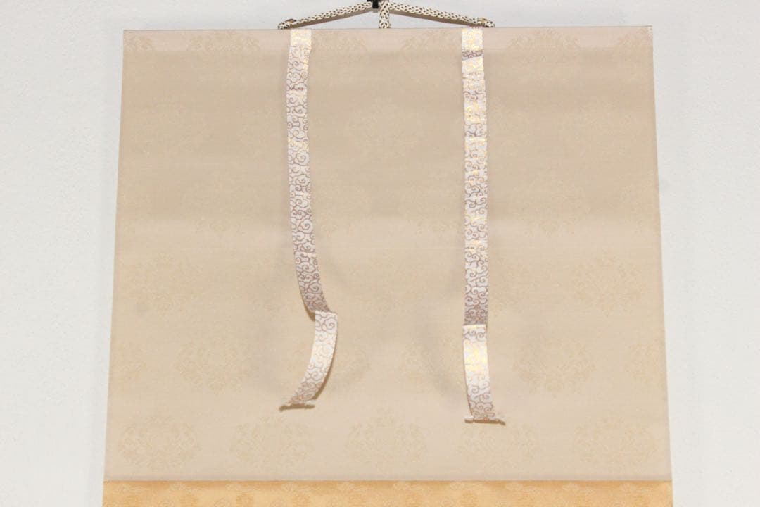 No5899 掛軸　印刷工芸　「伊藤若沖　日出鳳凰図」絹本　共箱/畳箱　送料無料