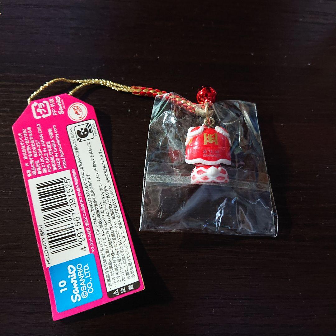 RT-207543 ご当地キティ 根付けストラップ 横浜限定獅子バージョン