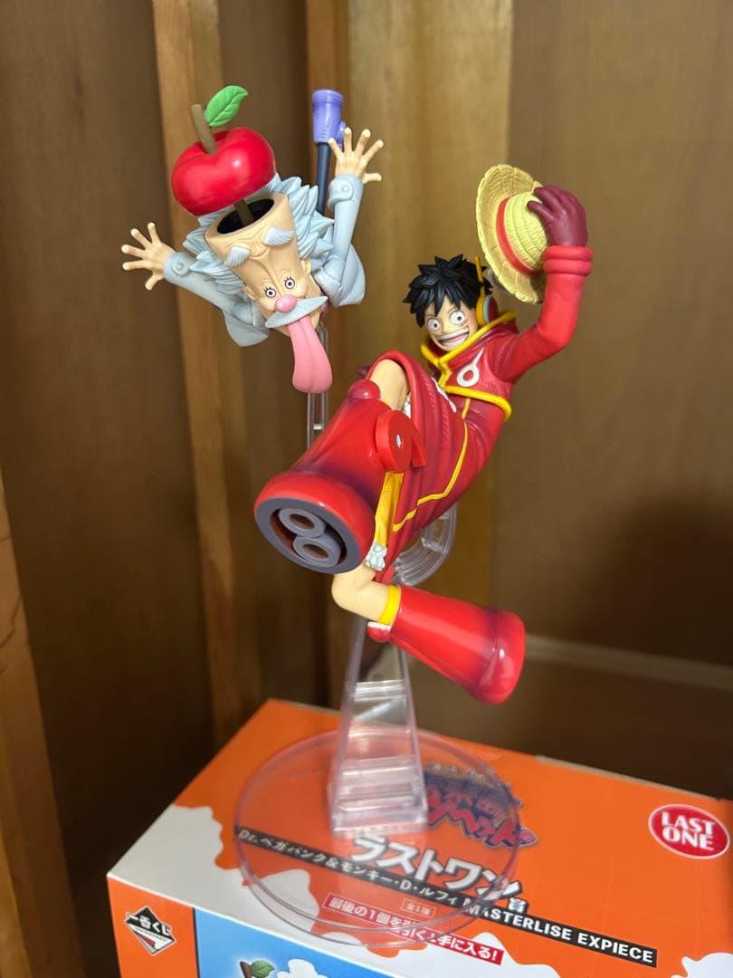 一番くじ ワンピース ラストワン賞 ベガパンク ルフィ フィギュア
