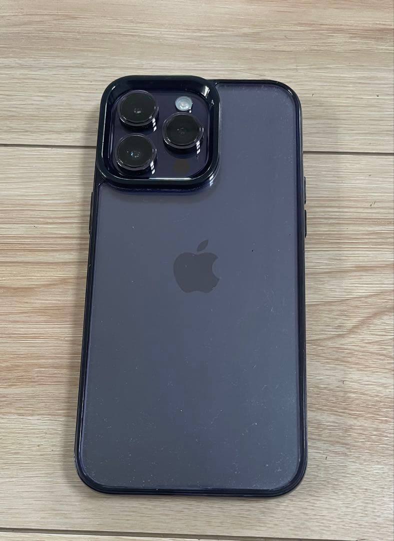 iPhone14 ProMax 256GB ディープパープル　保護フィルム付き