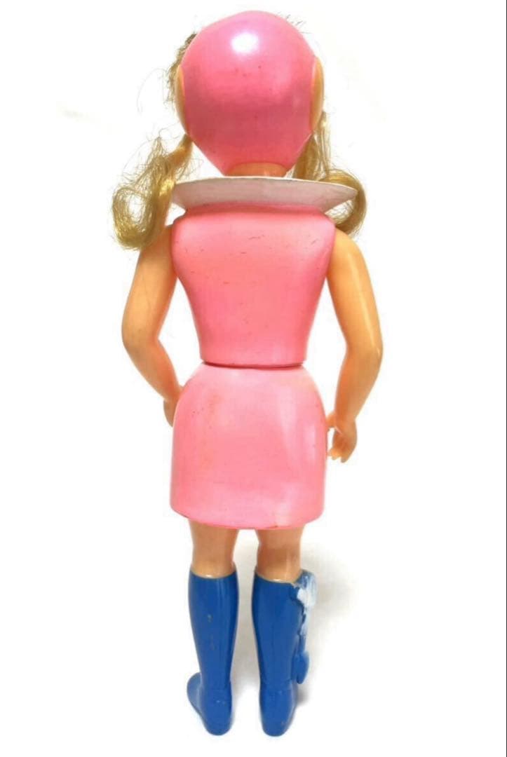 ブルマァク 新造人間 キャシャーン 上月ルナ ソフビ 植毛 肌色形成（旧バンダイ