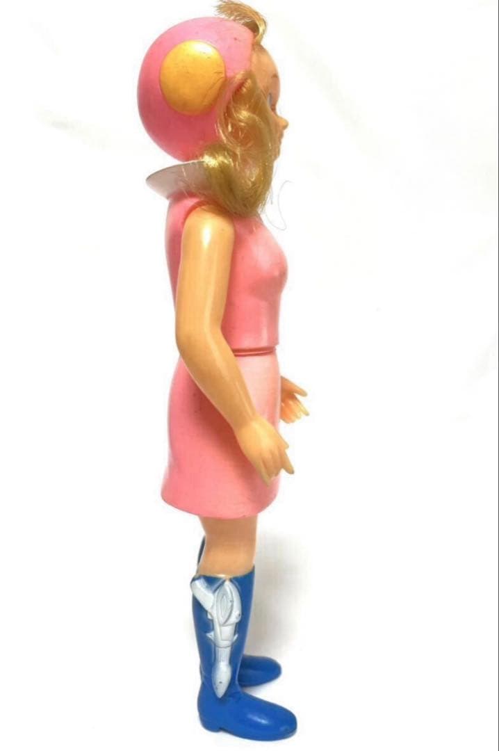 ブルマァク 新造人間 キャシャーン 上月ルナ ソフビ 植毛 肌色形成（旧バンダイ