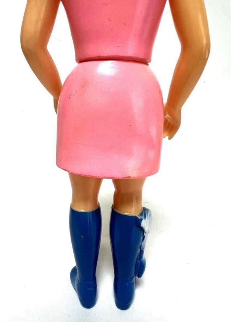 ブルマァク 新造人間 キャシャーン 上月ルナ ソフビ 植毛 肌色形成（旧バンダイ