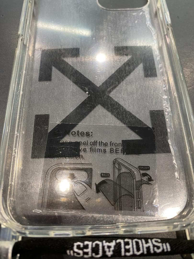 【新品未使用品】OFF-WHITE iPhone12 ケース