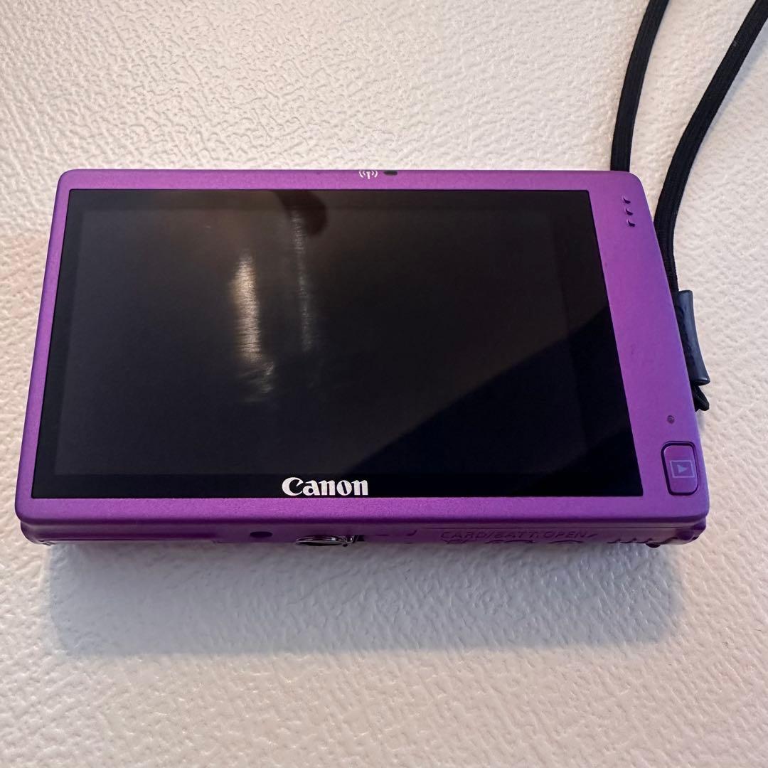 美品　Canon IXY 430F パープル コンパクトデジタルカメラ動作確認済