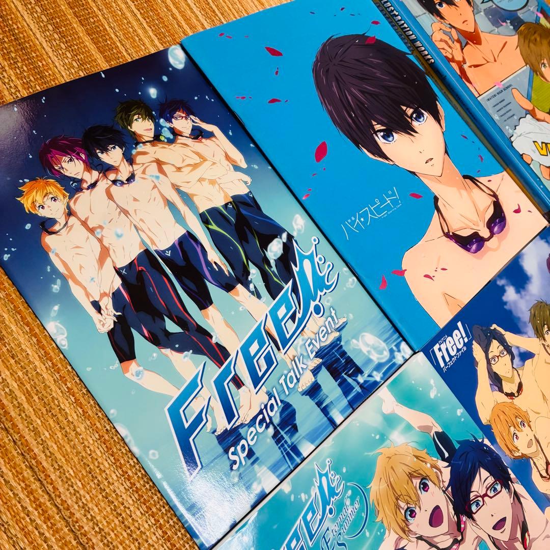 【8点】Free! 公式ファンブック ファイル イラストレーションワークス