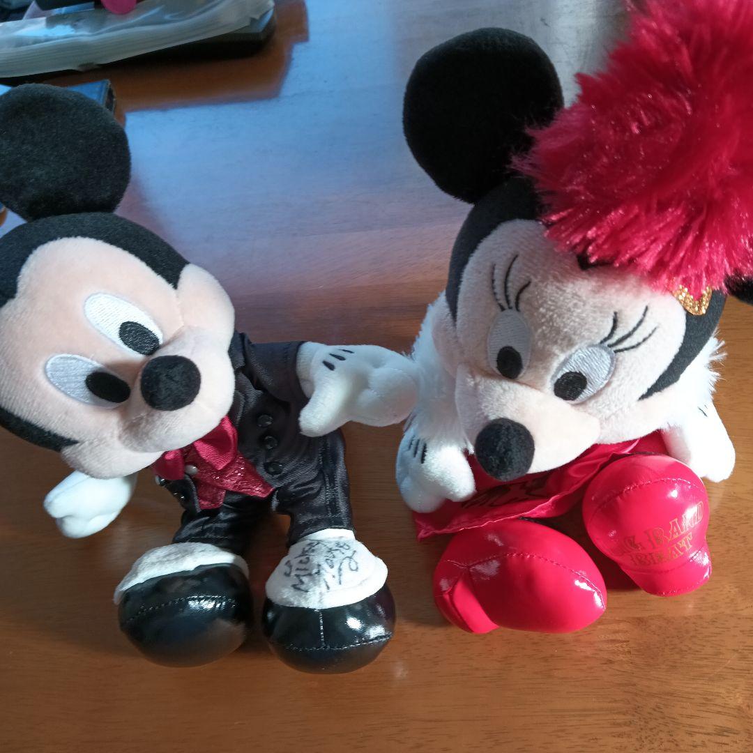 ディズニー　ビックバンドビート　ぬいぐるみ　BBB サイン入27cmDISNEY