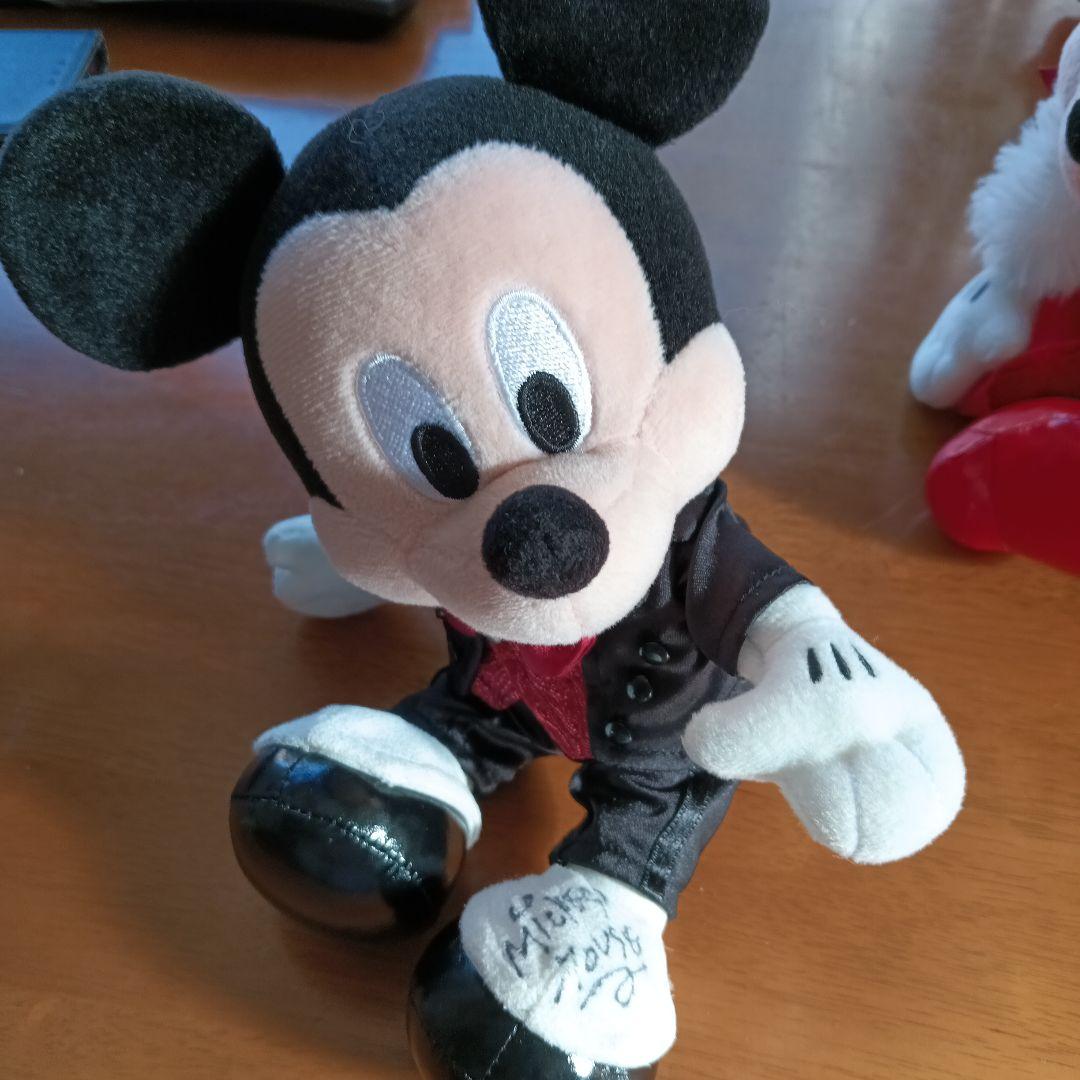 ディズニー　ビックバンドビート　ぬいぐるみ　BBB サイン入27cmDISNEY