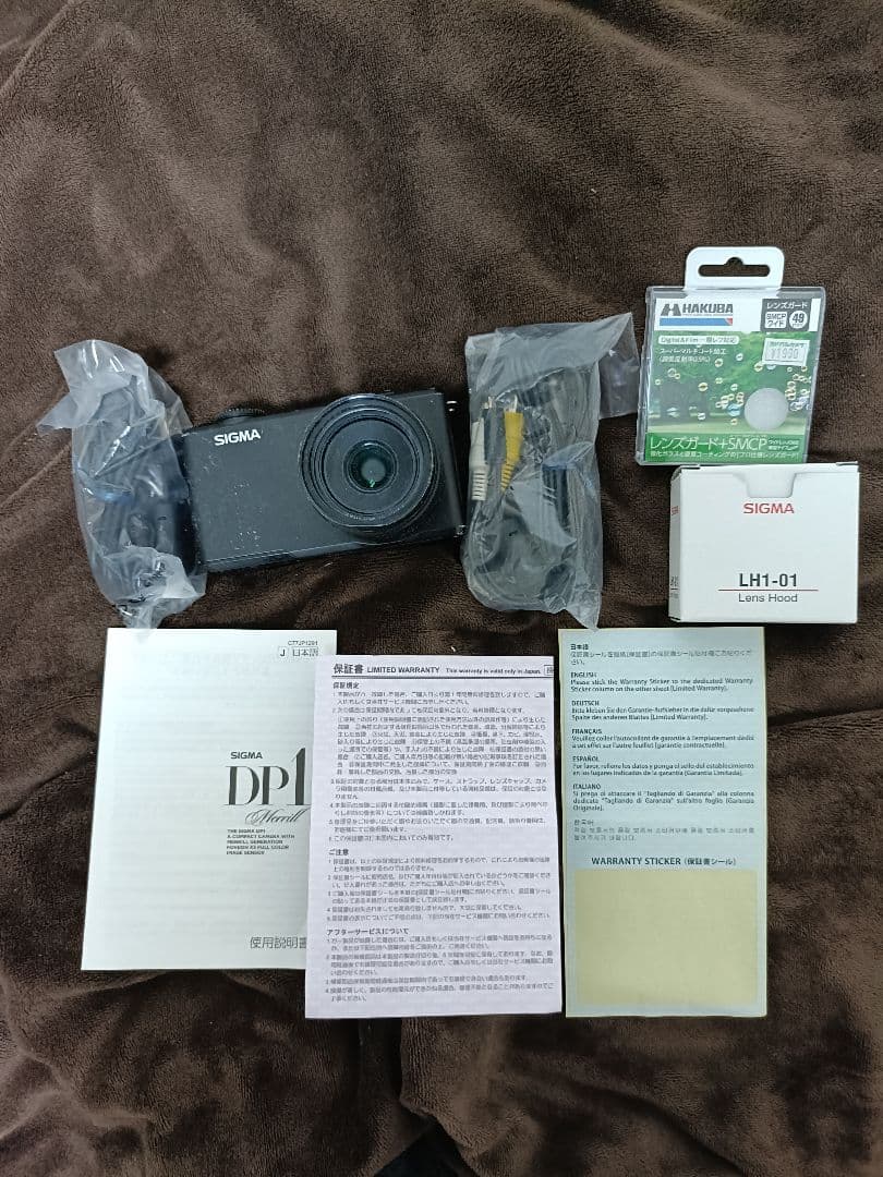 SIGMA DP1 Merrill コンパクトデジタルカメラ 保証書 説明書あり
