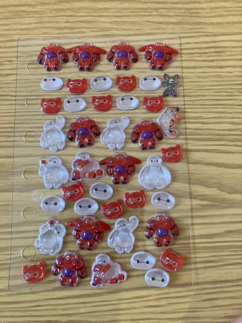 シール帳完成品　ボンボンドロップシール　ウォーターシール　おはじきシール