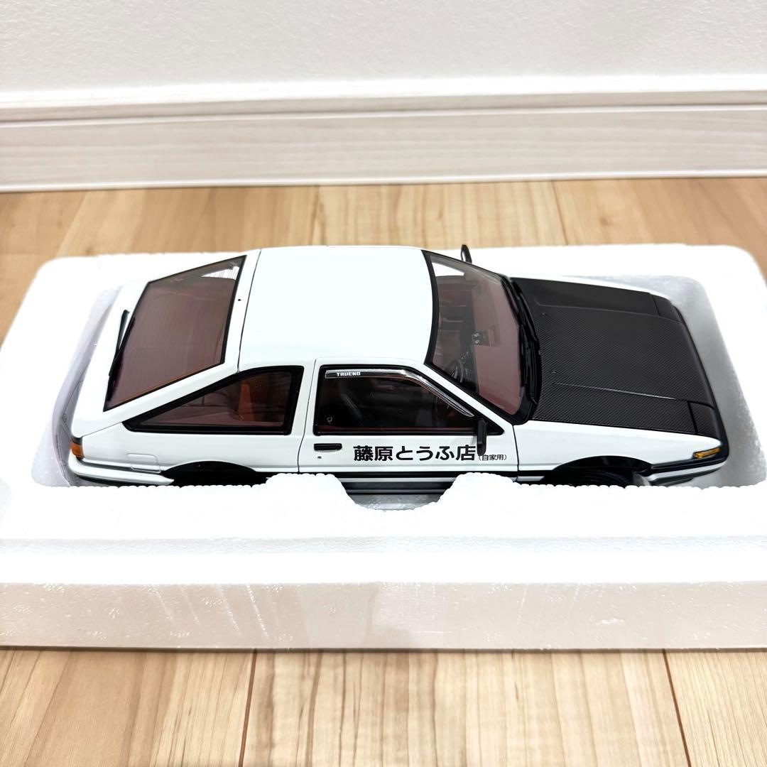 【美品】 Autoart オートアート 頭文字D 1/18 トレノ プラモデル