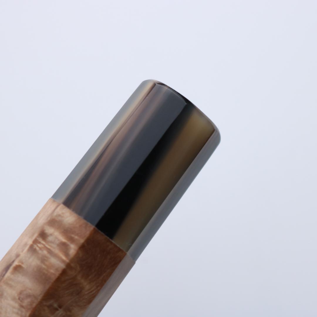 Stabilized Curly Birch 包丁の柄 牛刀 210mm用