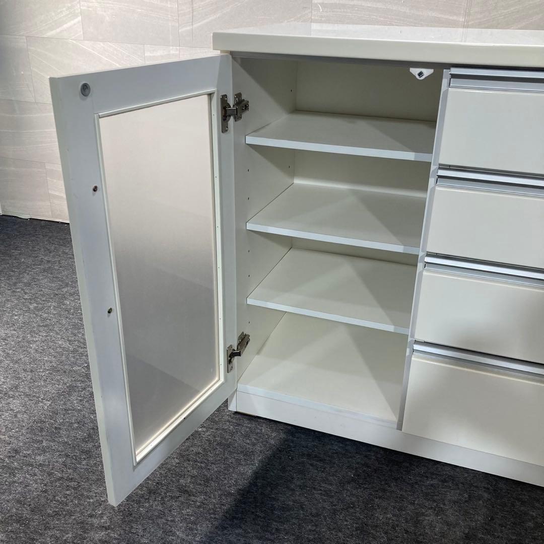 ニトリ レンジボード ベリーズ 幅80cm 食器棚 キッチンボード d5405