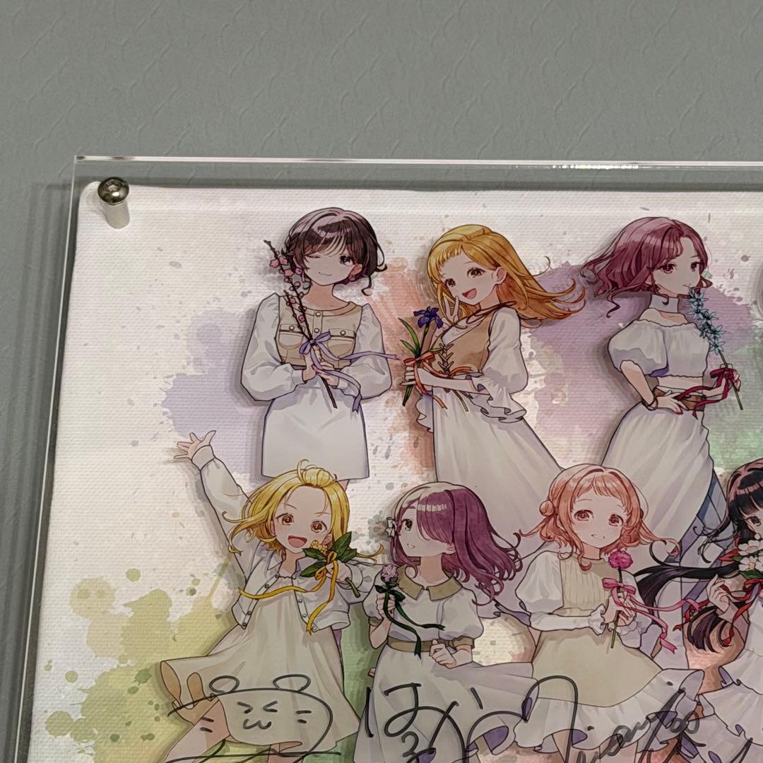 うたごえはミルフィーユ　レイヤードグラフ　直筆サイン