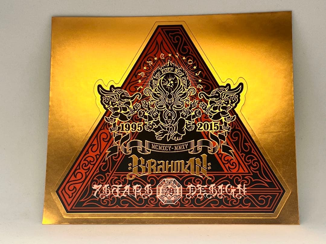 【鬼レア】BRAHMAN ニューアコ 鬼シール ビックリマン風