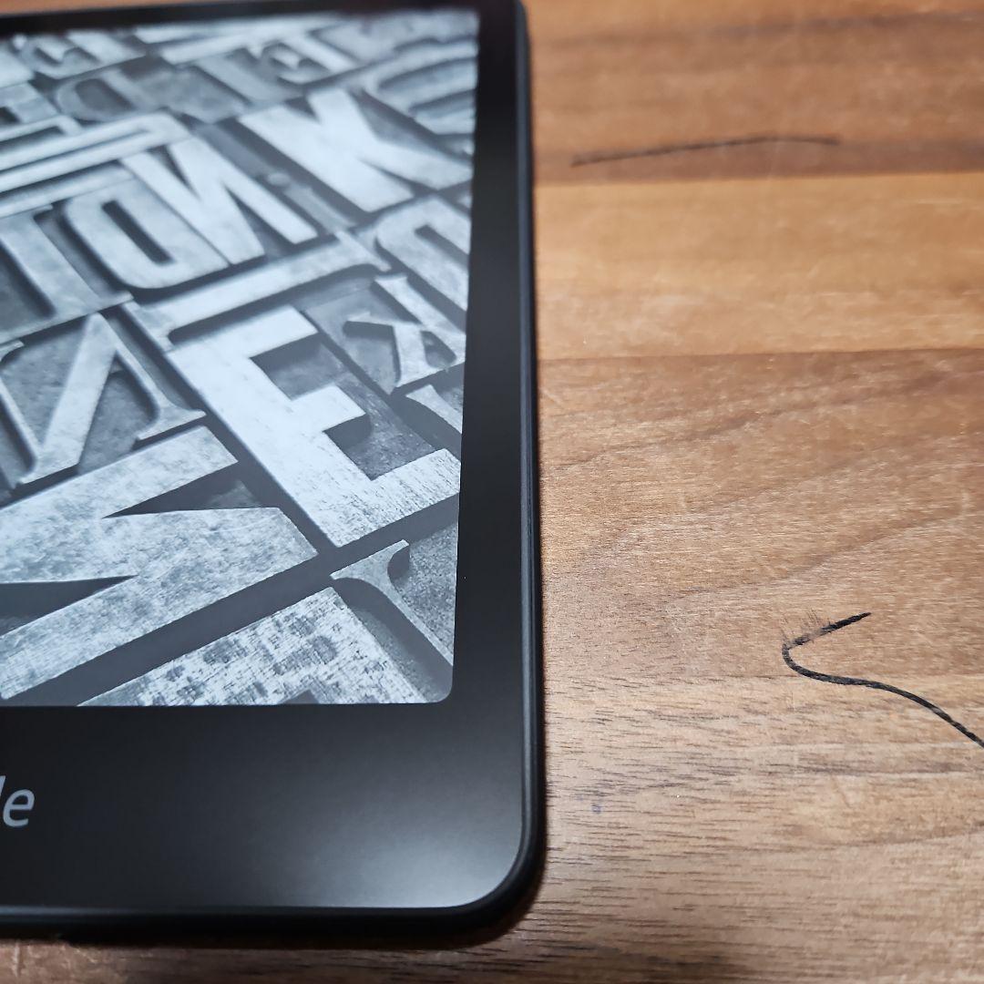 Kindle Paperwhite　12世代　使用20分