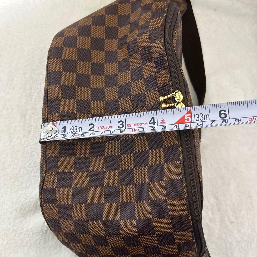 ハンドメイド　市松模様　ボディバッグ