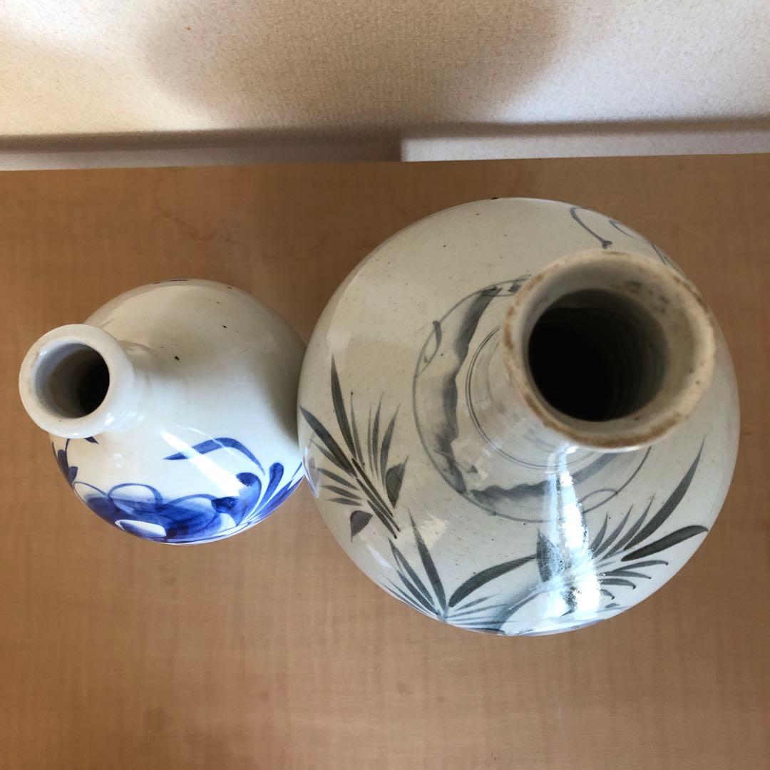 骨董　徳利　大小2種
