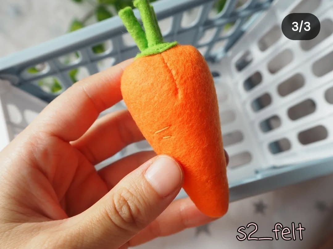 フェルトままごと 立体野菜