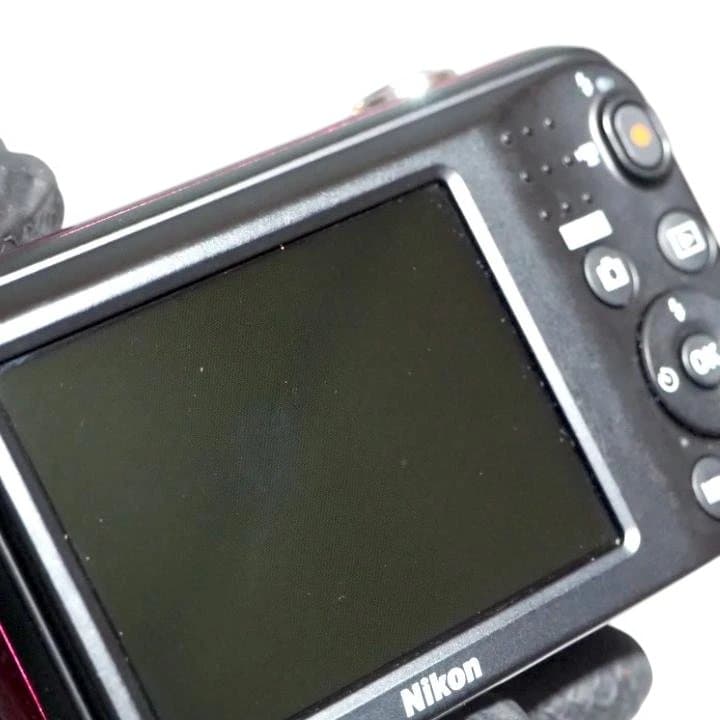 【美品】Nikon COOLPIX A10 レッド 本体