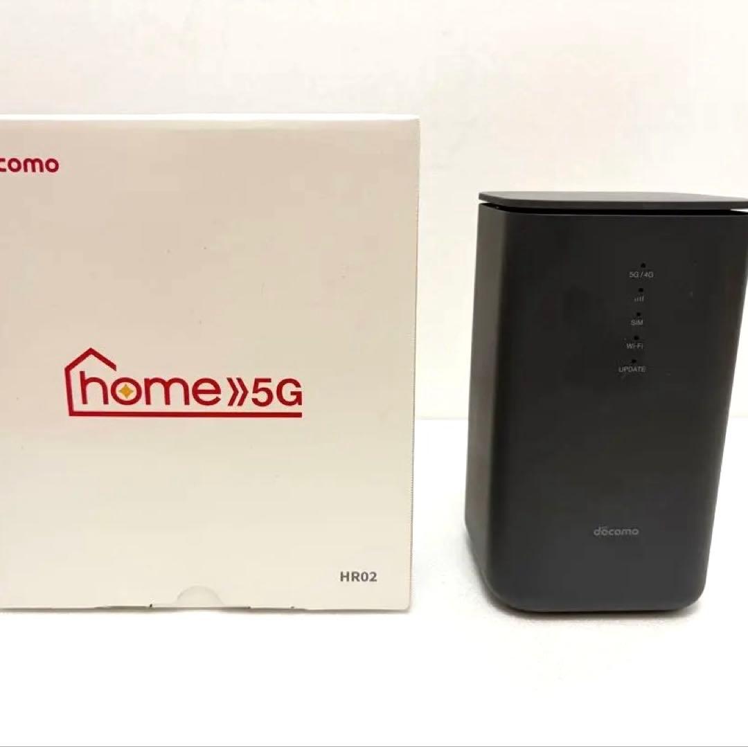 【美品】【欠品なし】docomo  5G HR02 ルーター