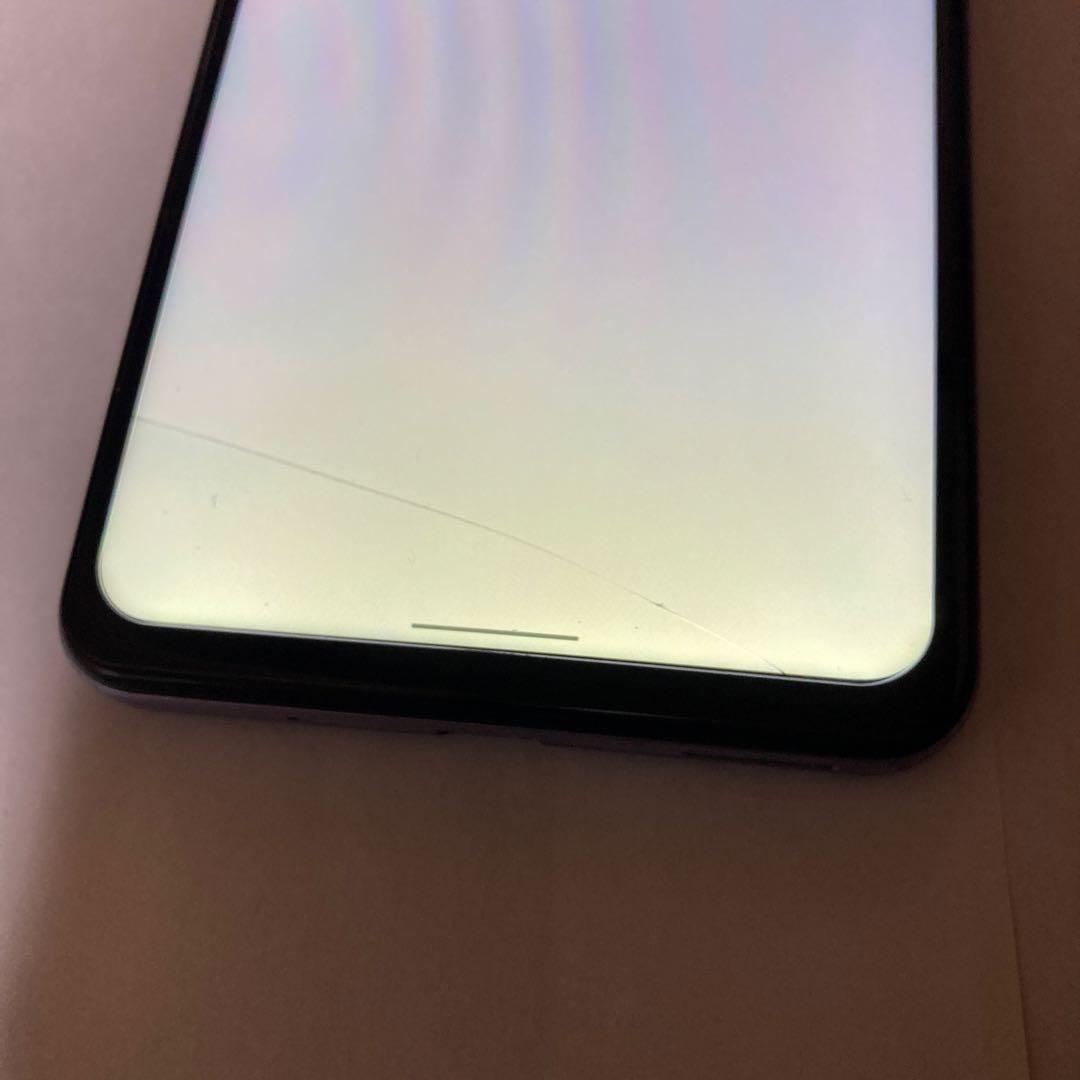 SHARP AQUOS パープル 本体 ケース付き　8GB/128GB