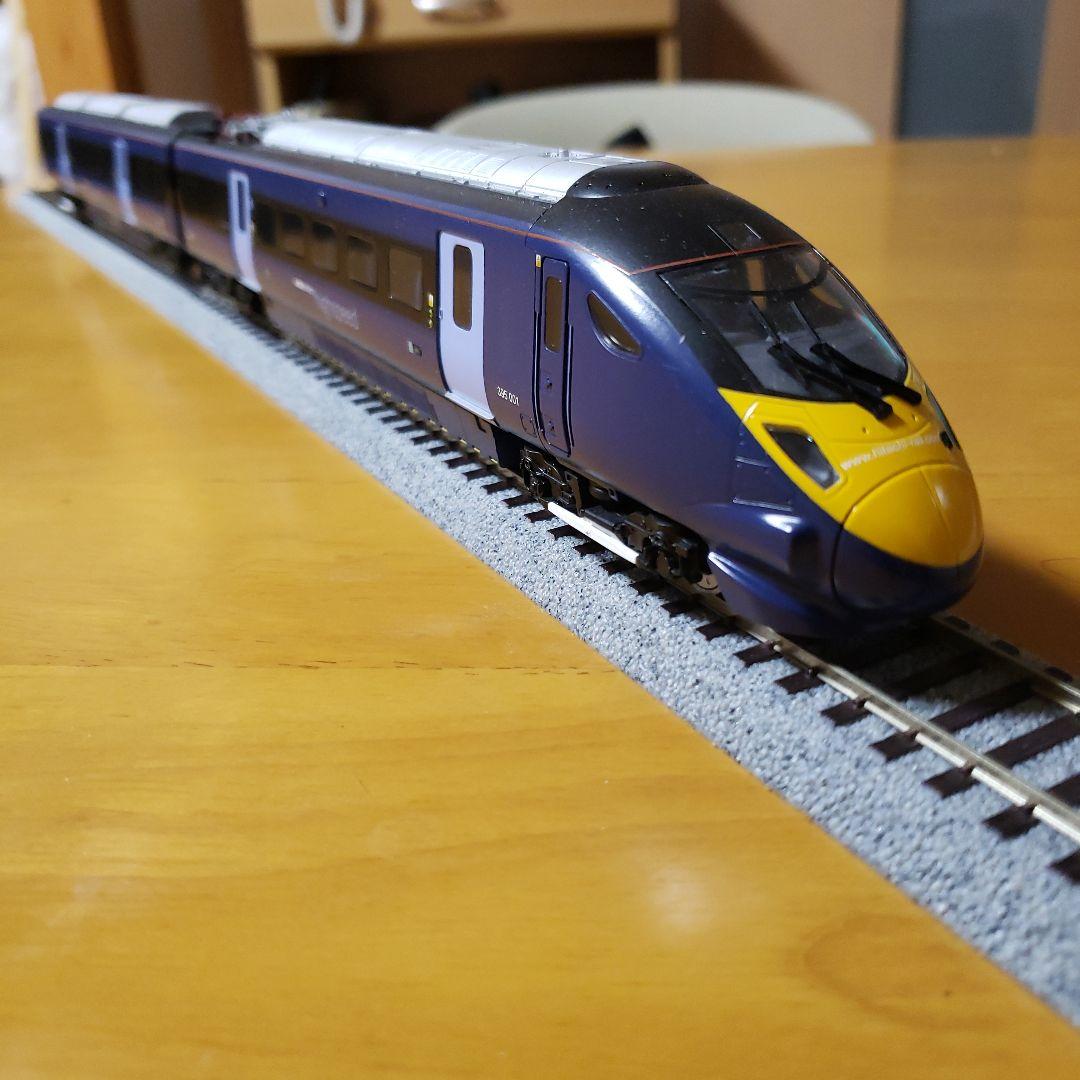 希少品HOゲージ 鉄道模型イギリス　高速鉄道ジャベリン395型　2両