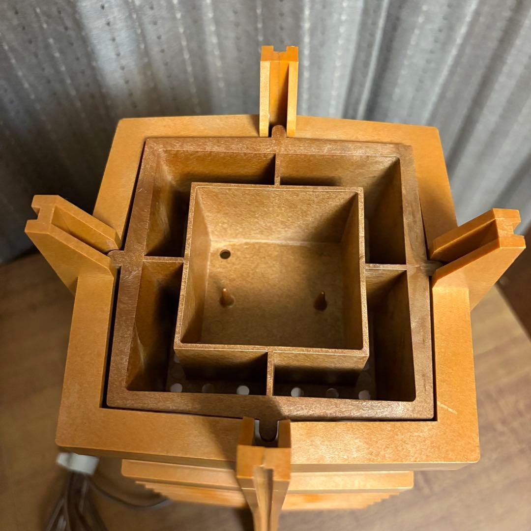 【昭和レトロ】日立製作所 白熱灯スタンド 日本のあかり 行燈