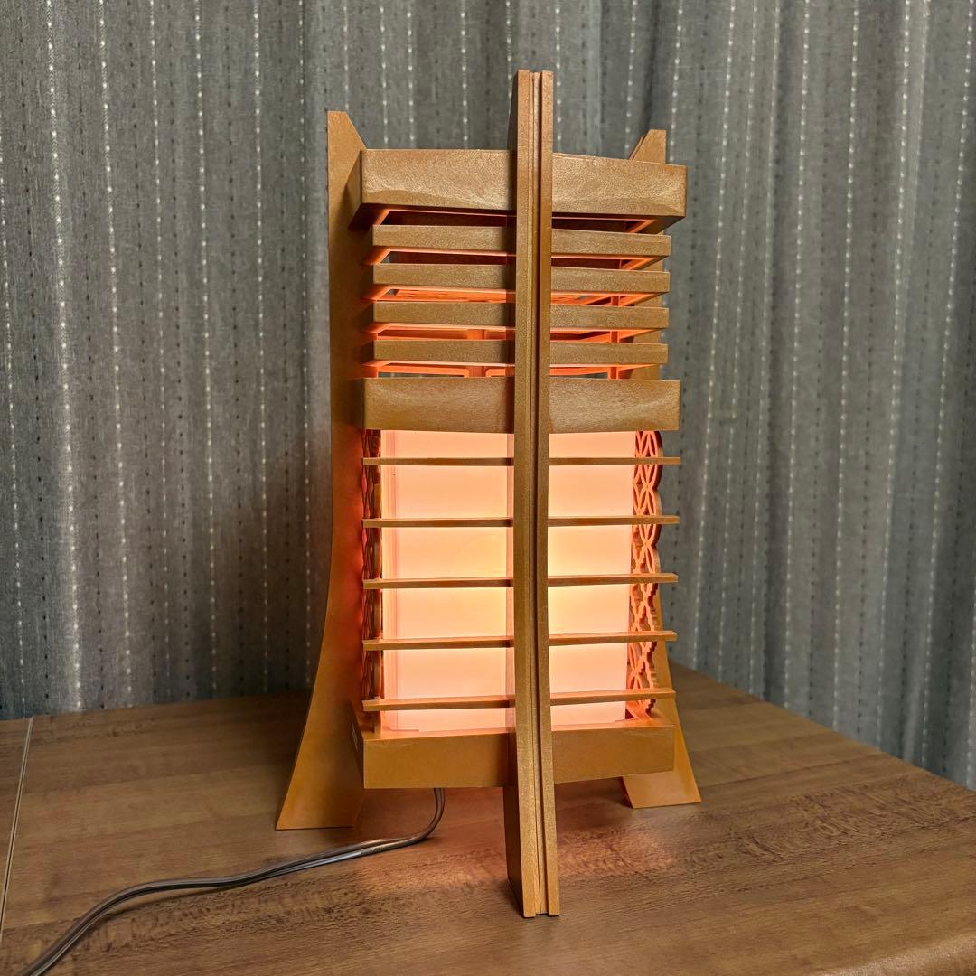 【昭和レトロ】日立製作所 白熱灯スタンド 日本のあかり 行燈