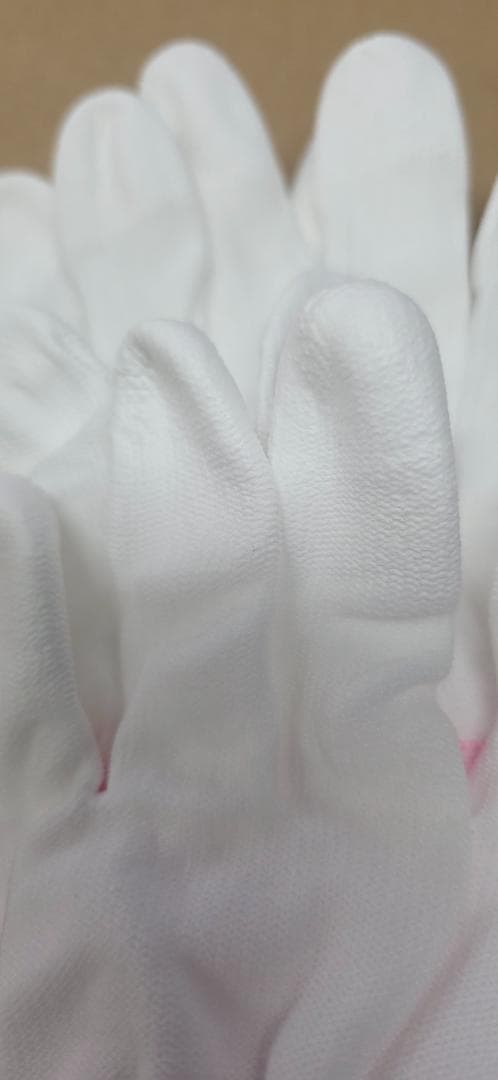 指先 PUコーティング 手袋 Sサイズ100双 静電気防止 手袋 PU加工 軍手