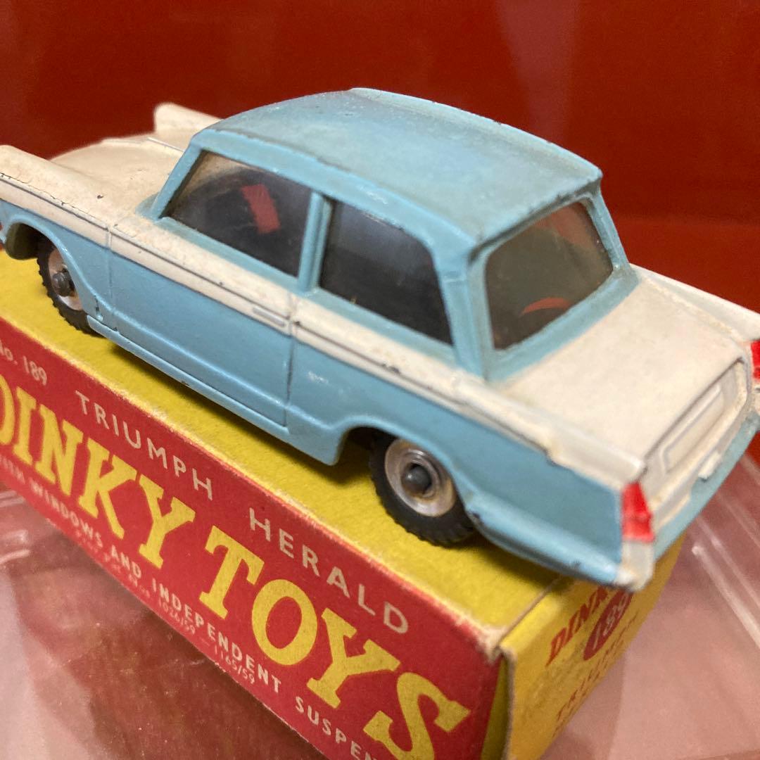 Dinky Toys No. 189 トライアンフ・ヘラルド　1959年製