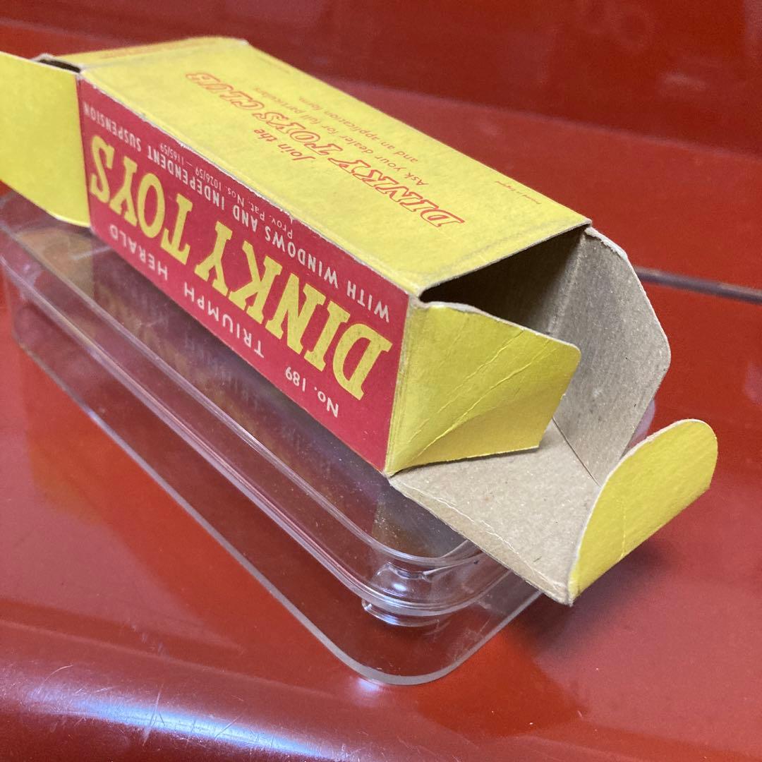 Dinky Toys No. 189 トライアンフ・ヘラルド　1959年製