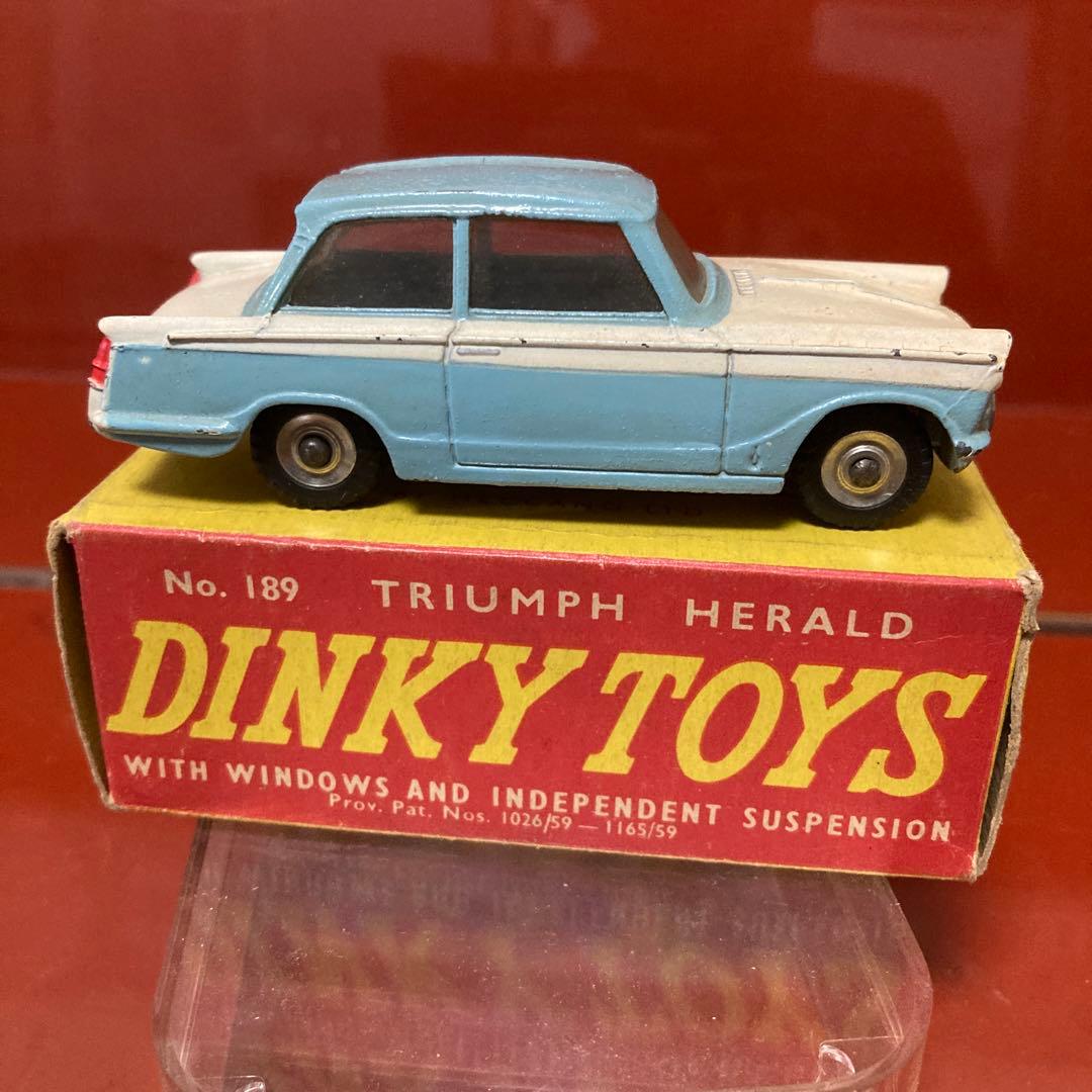 Dinky Toys No. 189 トライアンフ・ヘラルド　1959年製