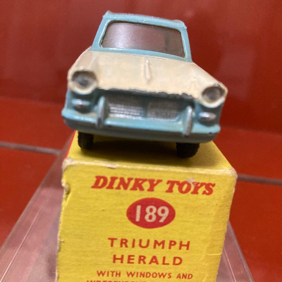 Dinky Toys No. 189 トライアンフ・ヘラルド　1959年製