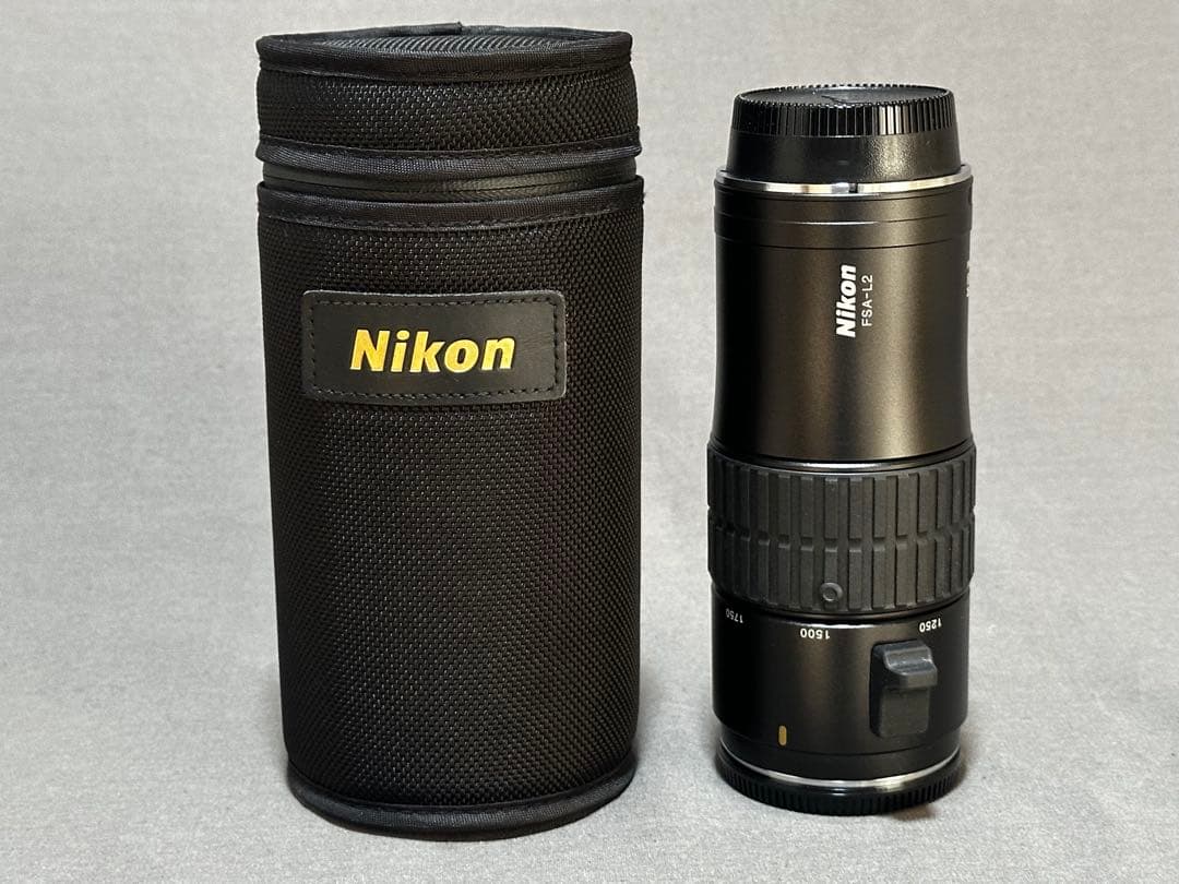 Nikon EDG85フィールドスコープとカメラアダプター　fsa−l2