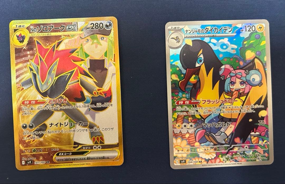 【ケース&シュリンク付】バトルパートナーズBOXおまけNのゾロアーク＆ナンジャモ