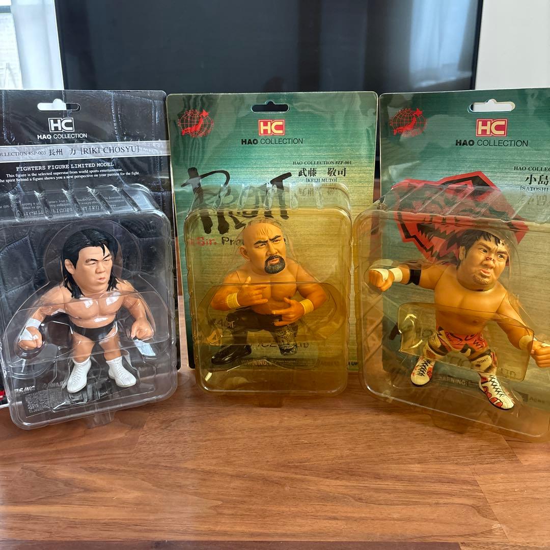【新品未開封】HAOコレクション フィギュア 8体 纏め売り 闘魂三銃士+ムタ他