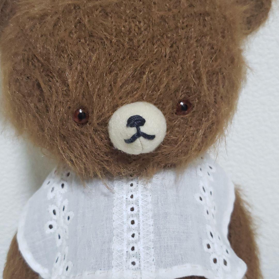 No.535 テディベア(28cm)　ブラウン×スタイ