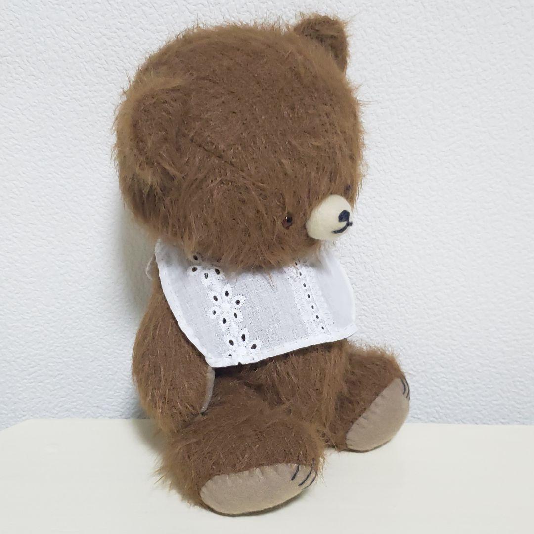 No.535 テディベア(28cm)　ブラウン×スタイ