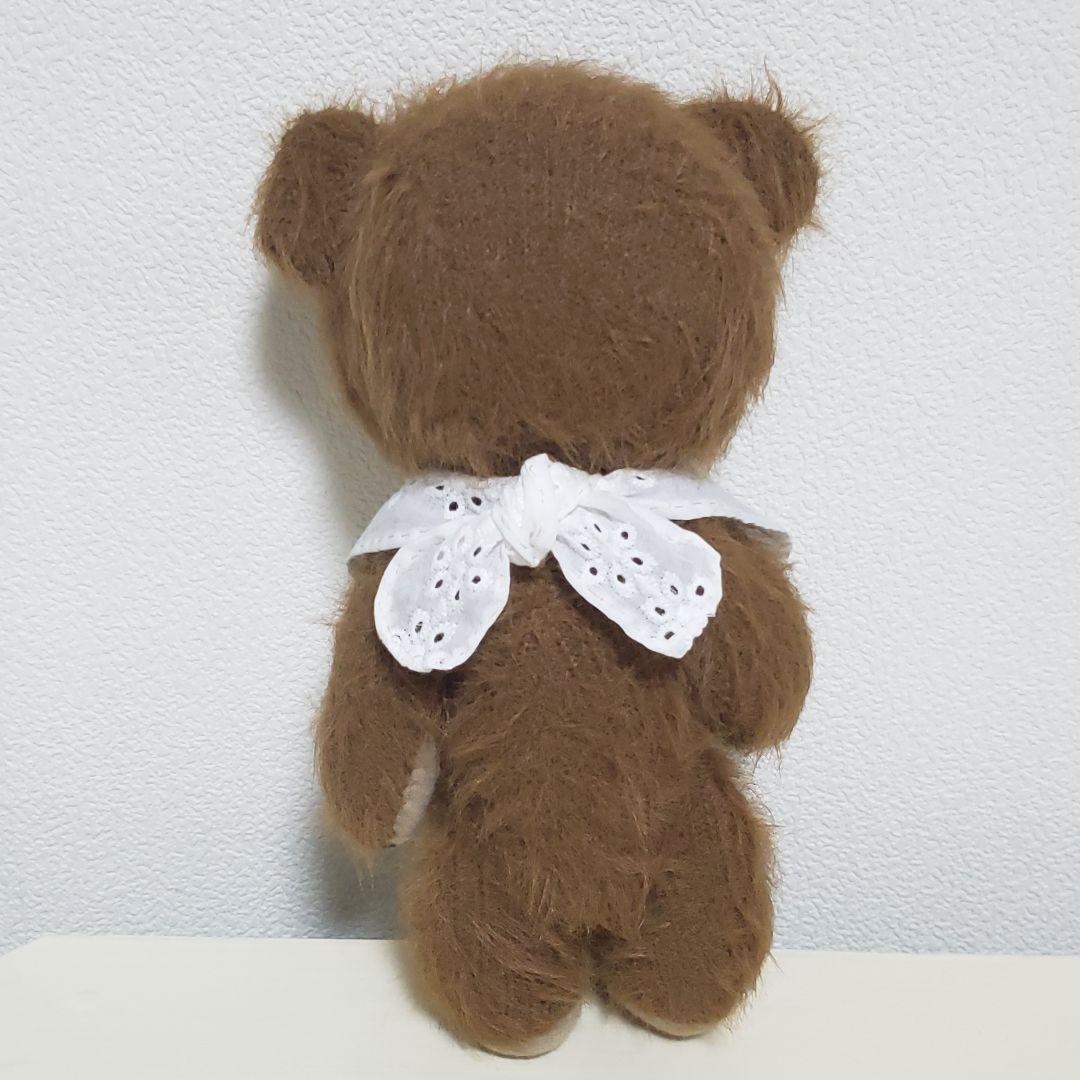 No.535 テディベア(28cm)　ブラウン×スタイ