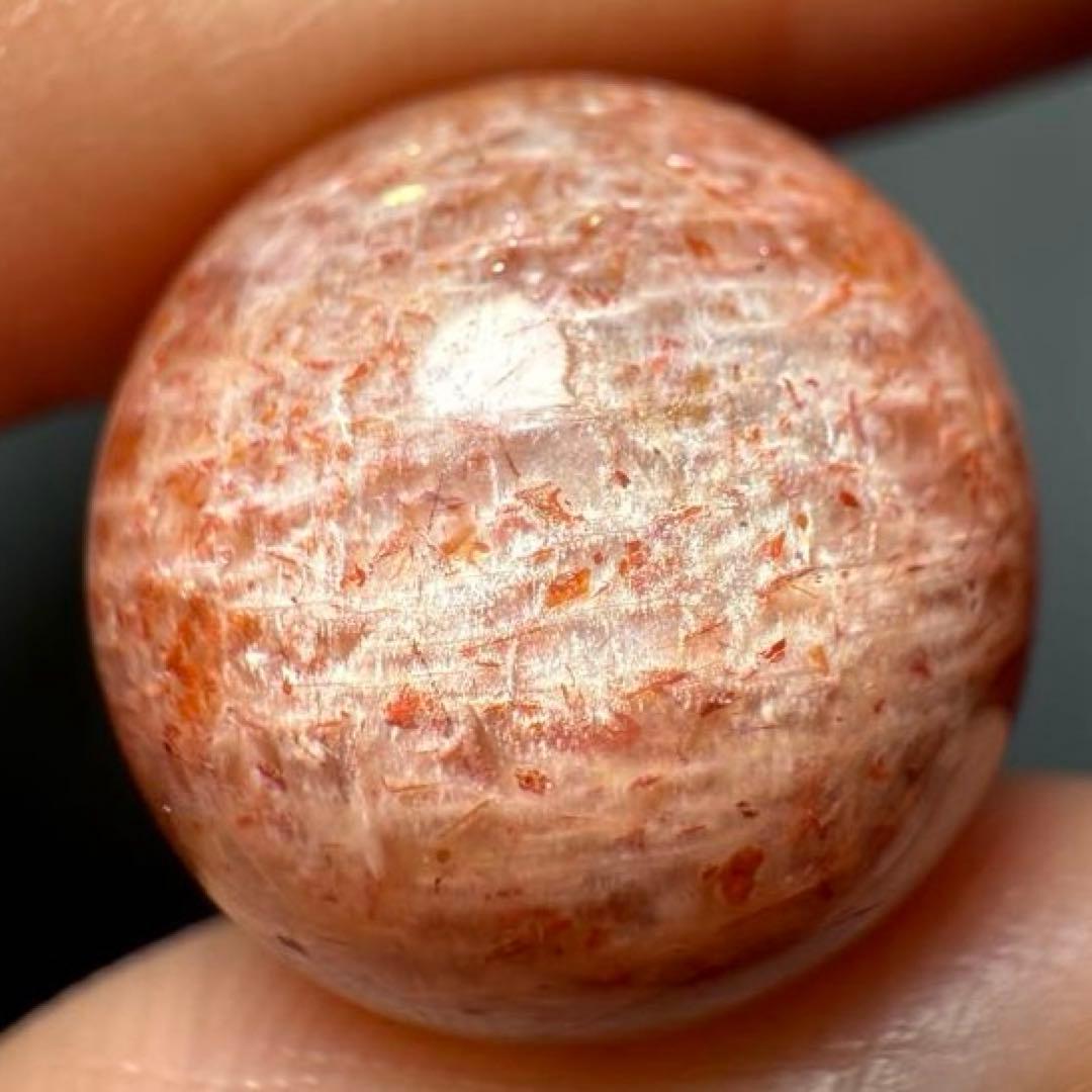 7個セット　サンストーン　ムーンストーン　ミニスフィア　丸玉　粒売