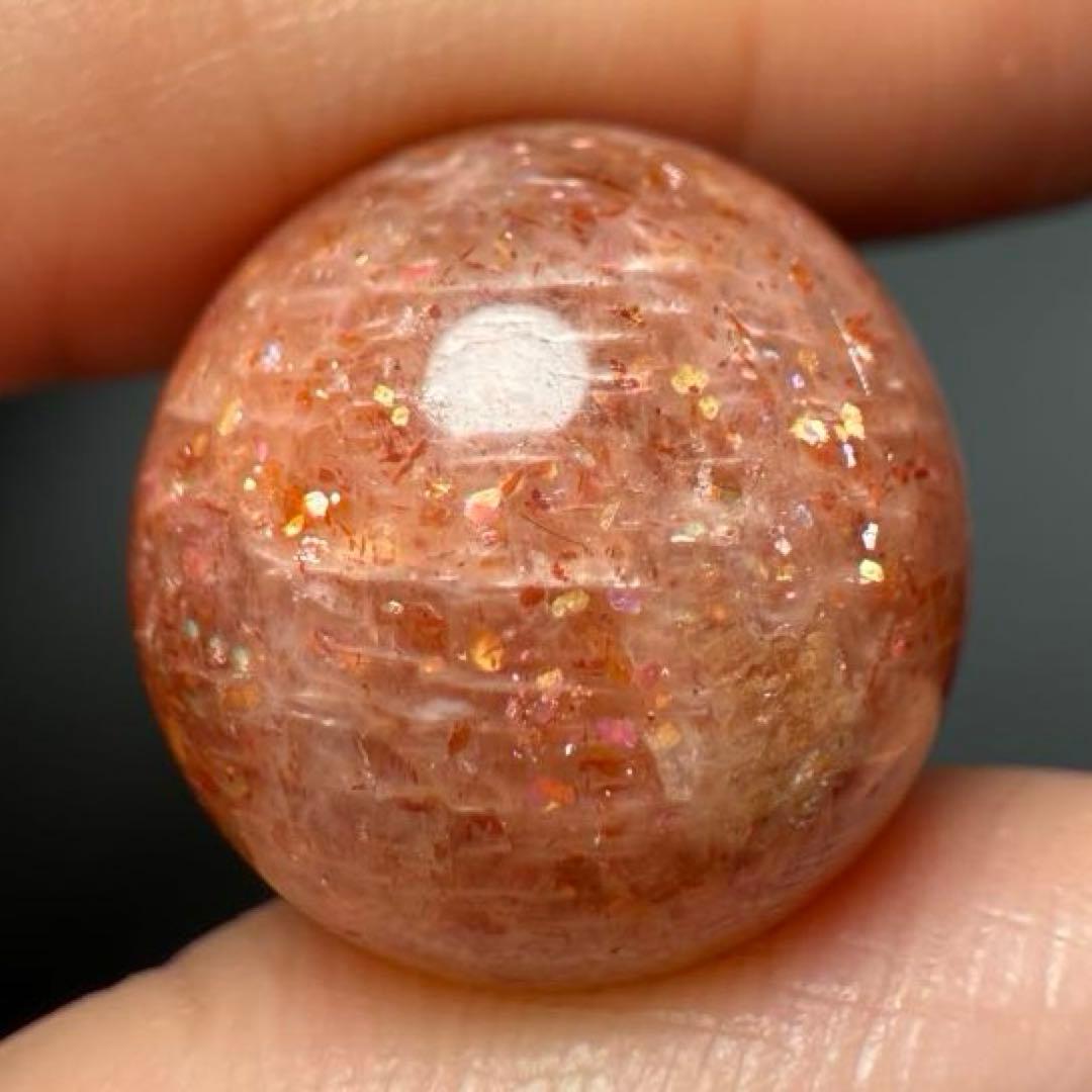 7個セット　サンストーン　ムーンストーン　ミニスフィア　丸玉　粒売