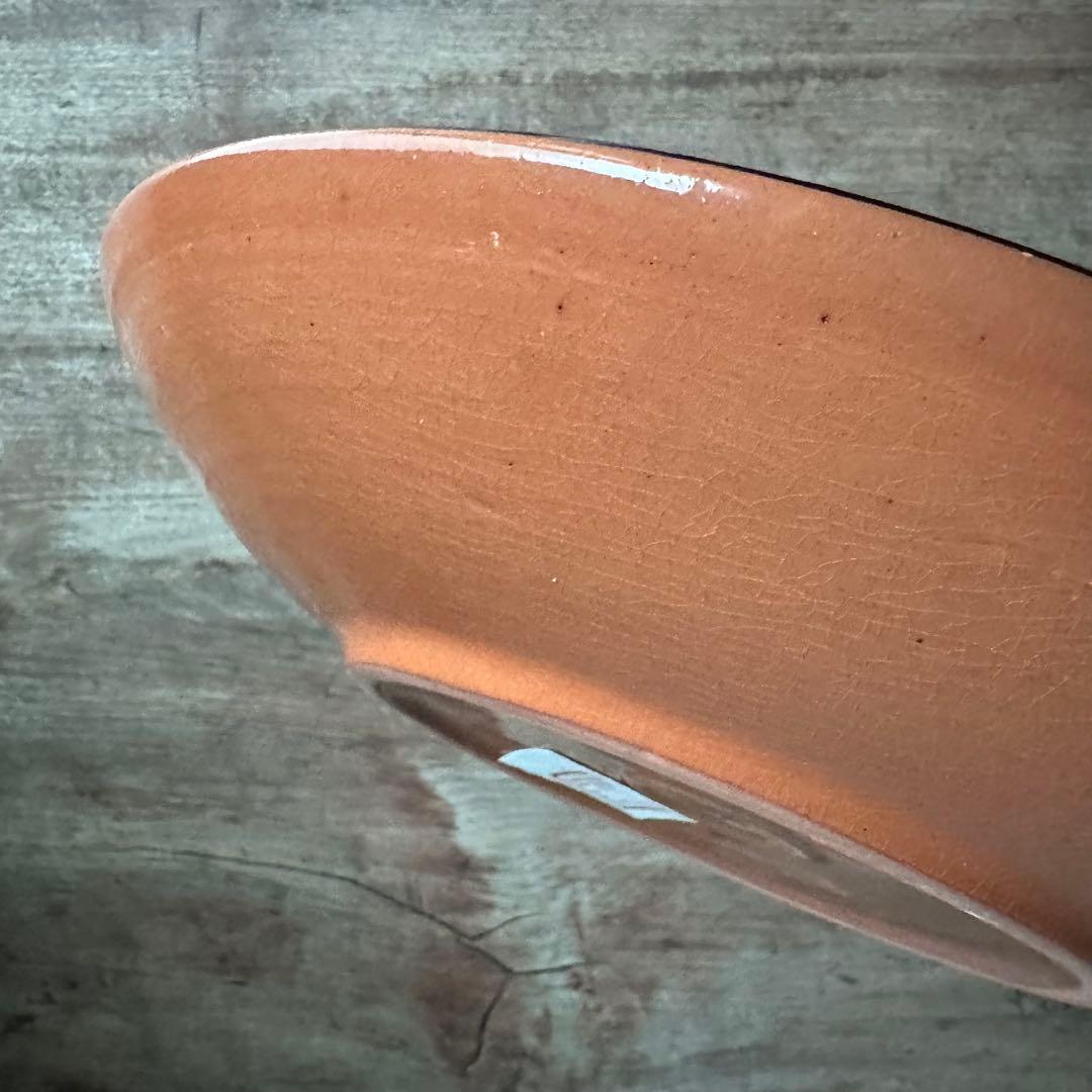 希少　ソビエト陶器　アラベスク模様　大皿　ロシア　焼き物　工芸品　陶磁器　C