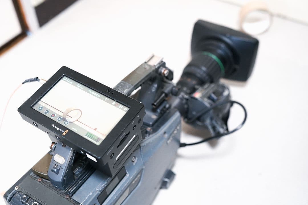 SONY 業務用ビデオカメラ 放送用カメラ HDCAM HDW-750 動作品