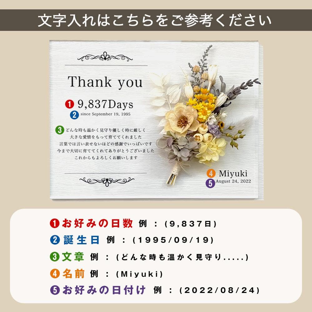 子育て感謝状 新郎 ウエルカムスペース 記念日 フォトフレーム 招待状