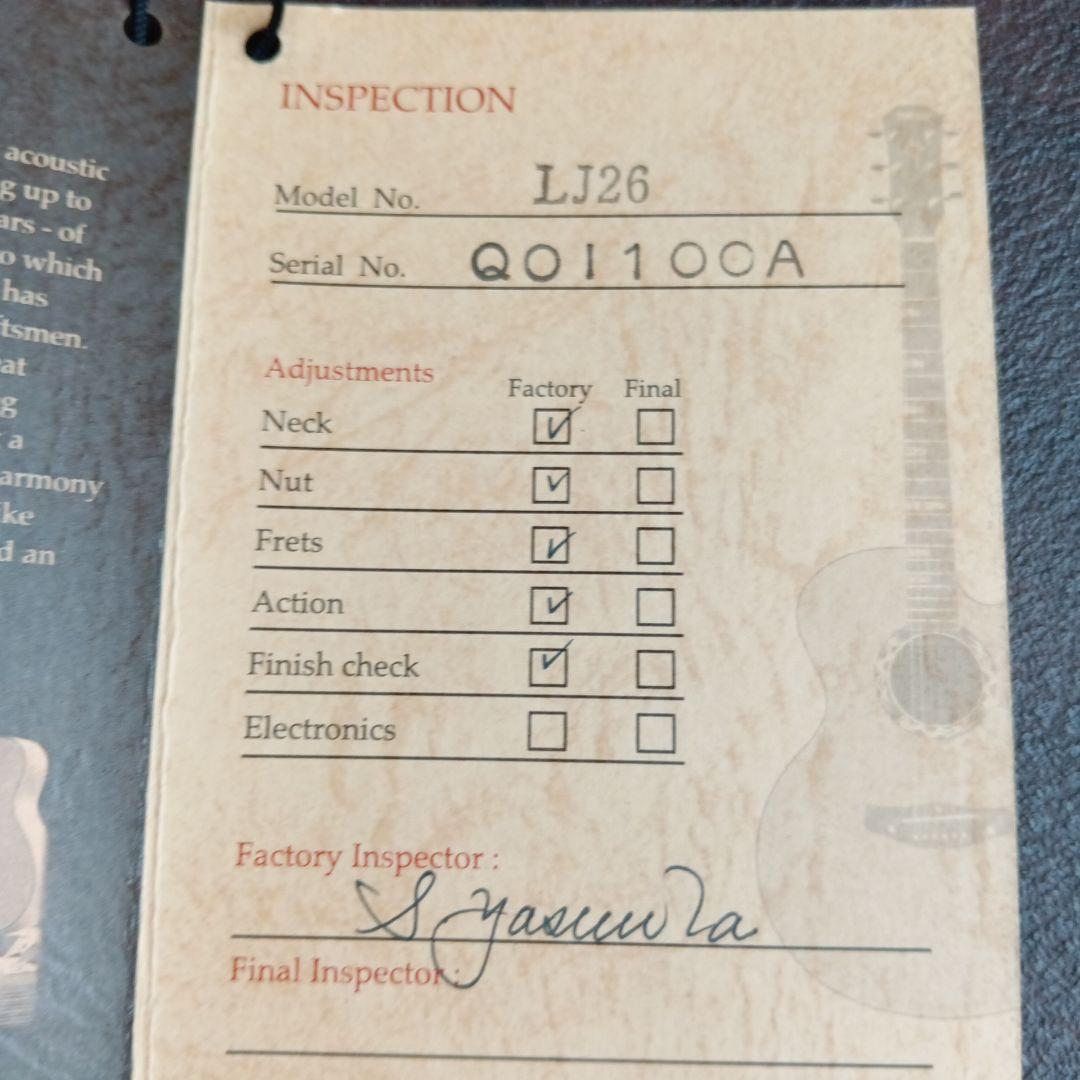【美品】YAMAHA LJ26　アコースティックギター お買い得品