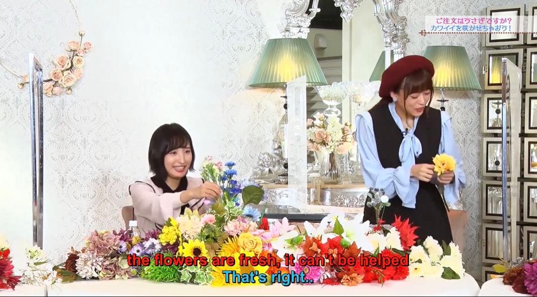 ごちうさ ココア 佐倉綾音 手作り フラワーアレンジメント ご注文はうさぎですか