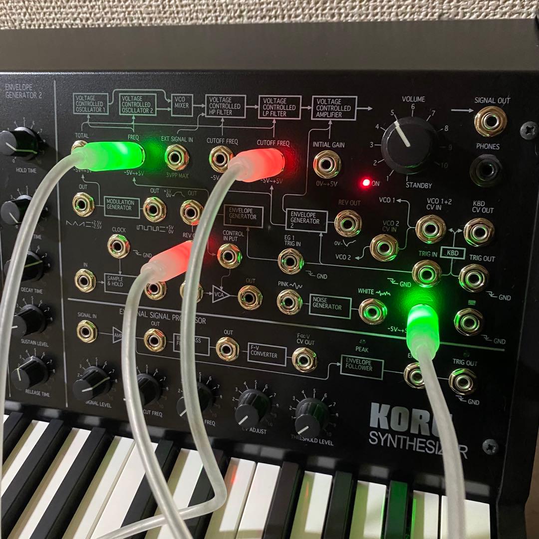 KORG MS-20 mini アナログシンセサイザー セミモジュラー