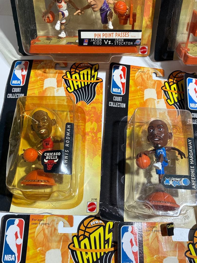 90‘s NBA JAMS フィギュア ロッドマン アイバーソン ロビンソンなど